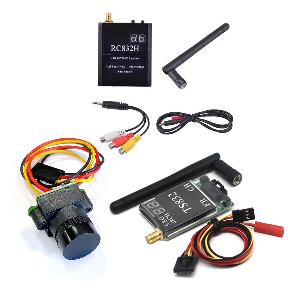 Fpv Drone Flight Controller - Ricevitore TS832 + RC832 + Telecamera