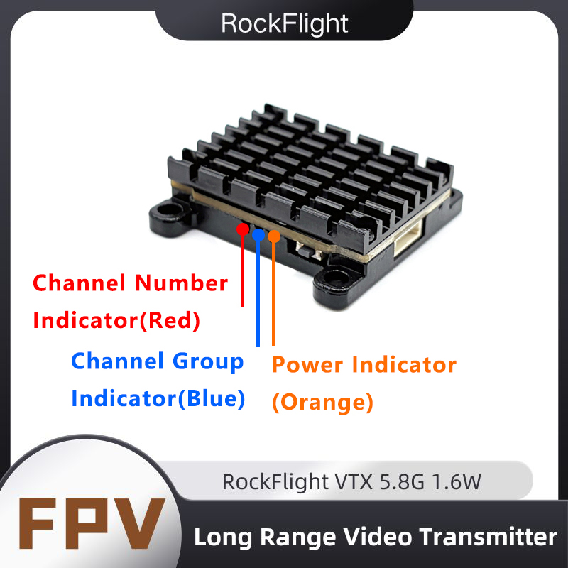 RockFlight TX663 VTX 5.8G 48CH - Fpv Drone Transmitter recensione e prezzo